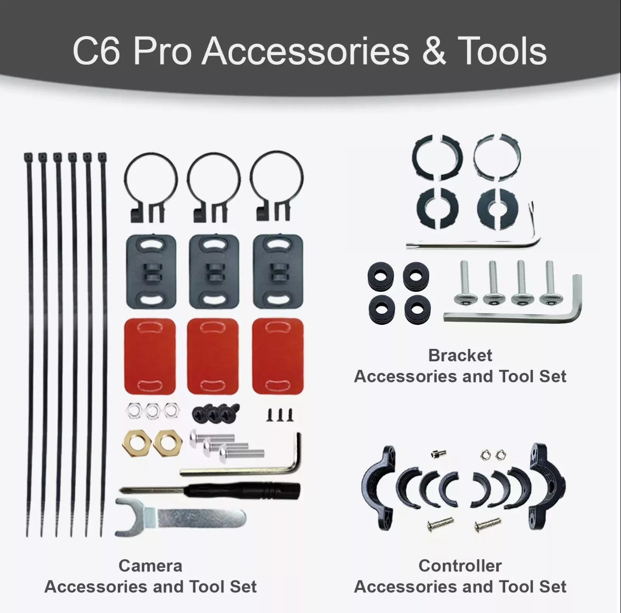 C6 Pro All-in-One Motorcycle Dash Cam with GPS & Anti-Theft